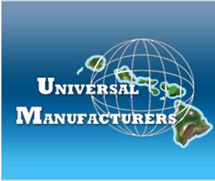 universal manufacturers hawaii